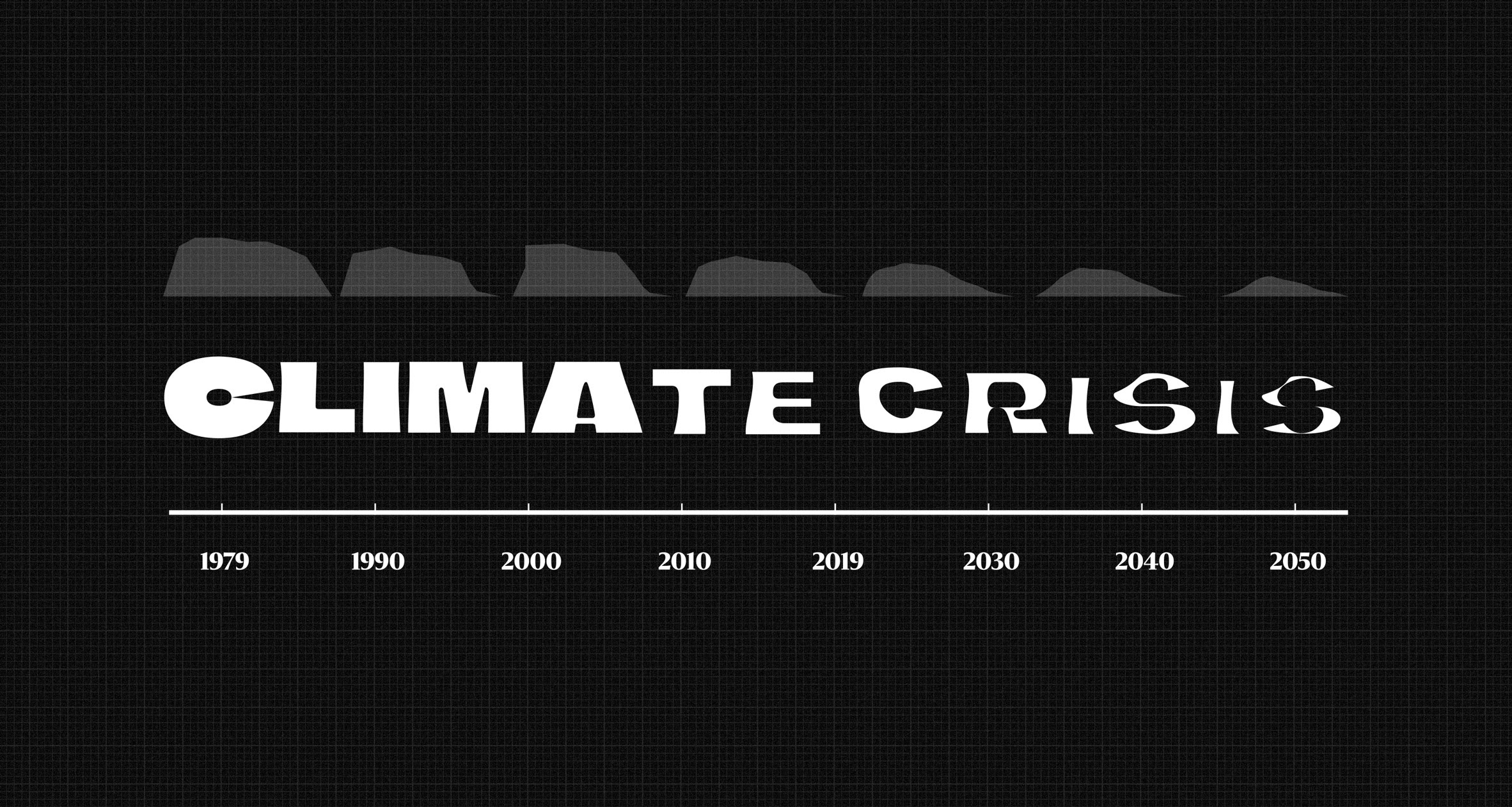 İklim Krizine Dikkat Çeken Yazı Tipi Tasarımı: Climate Crisis Font